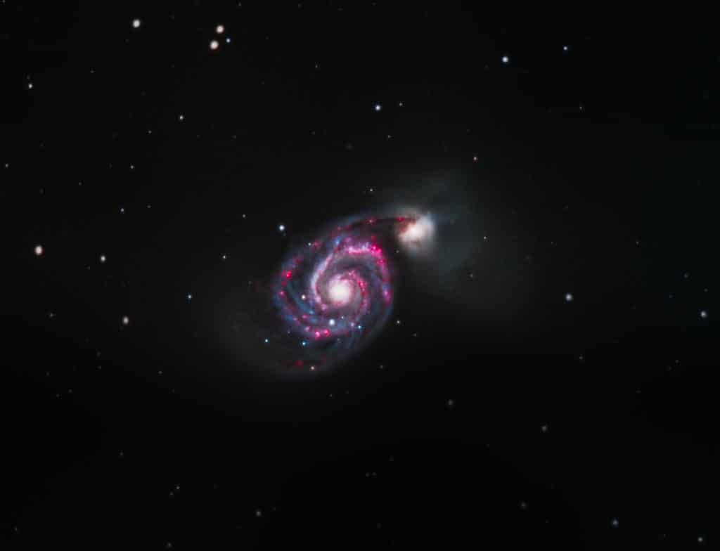 Galaxia del Remolino M51