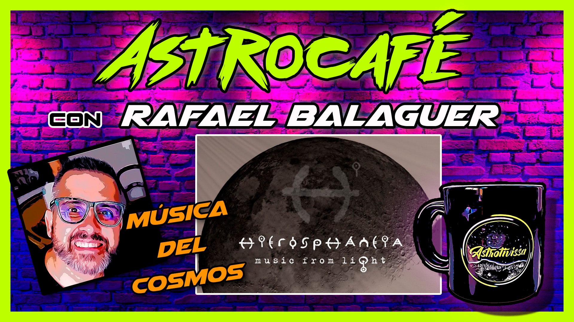 Astrocafé con RAFAEL BALAGUER | HIEROSPHÁNEIA | Music From Light |