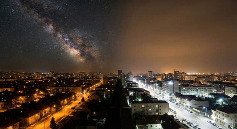 contaminación lumínica