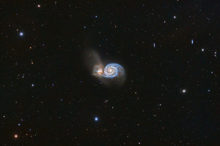M51 galaxia remolino