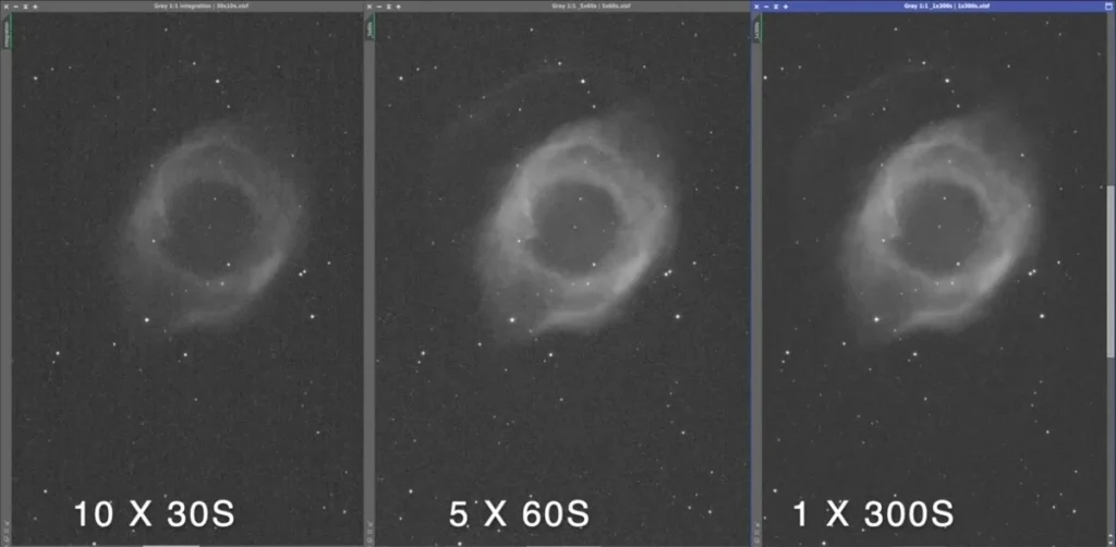 exposición astrofotografia