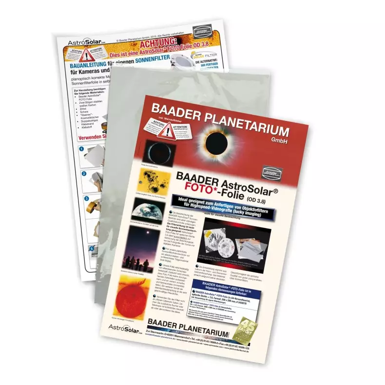 lamina solar baader od3.8