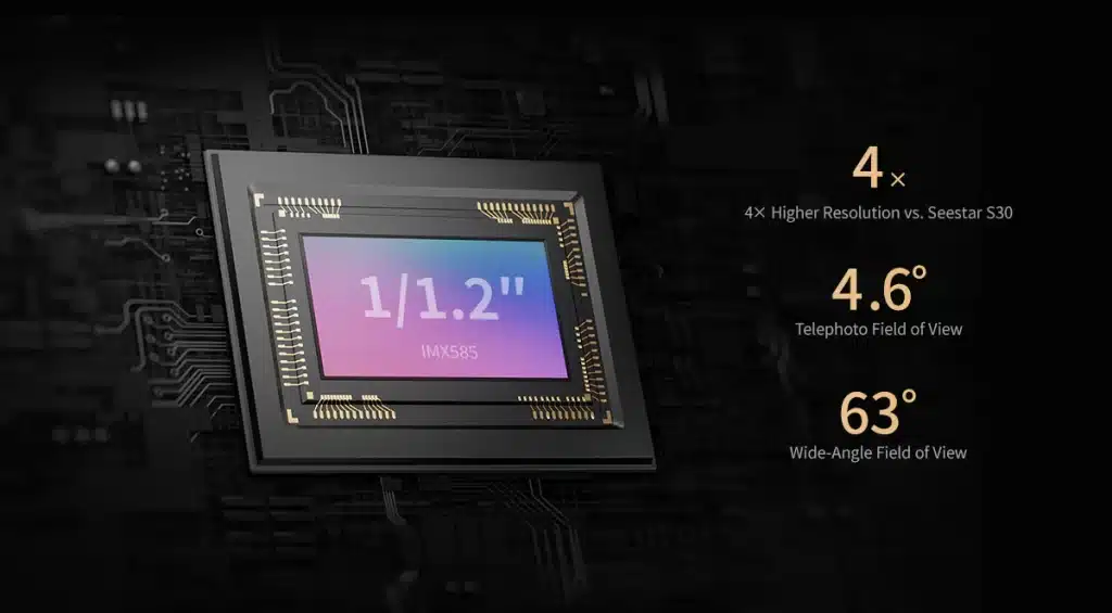 Sensor Seestar S30 pro